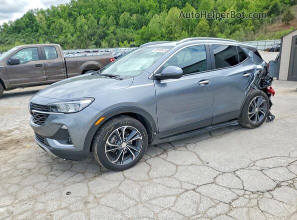 KL4MMDS26NB016706 2022 BUICK ENCORE Gray Vista tres cuartos delantera izquierda