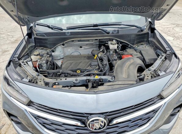 KL4MMDS26NB016706 2022 BUICK ENCORE Gray Vista del compartimento del motor