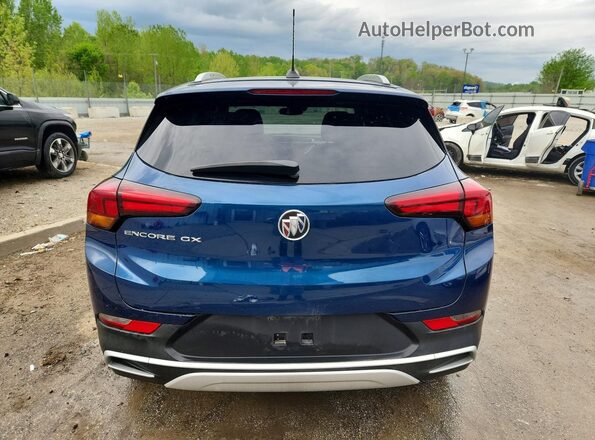 KL4MMDS27LB134308 2020 BUICK ENCORE Blue უკანა ხედი