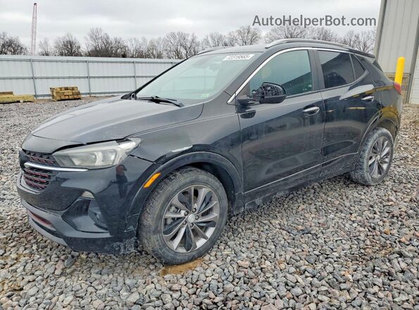 KL4MMDSL0NB082693 2022 BUICK ENCORE Черный Передняя левая четверть