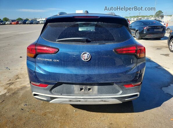 KL4MMDSL1MB126697 2021 BUICK ENCORE Синий Вид сзади