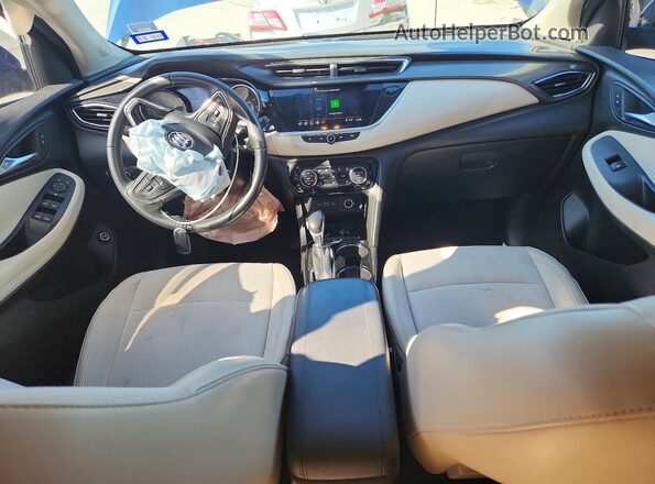 KL4MMDSL1MB126697 2021 BUICK ENCORE Синий Вид панели приборов
