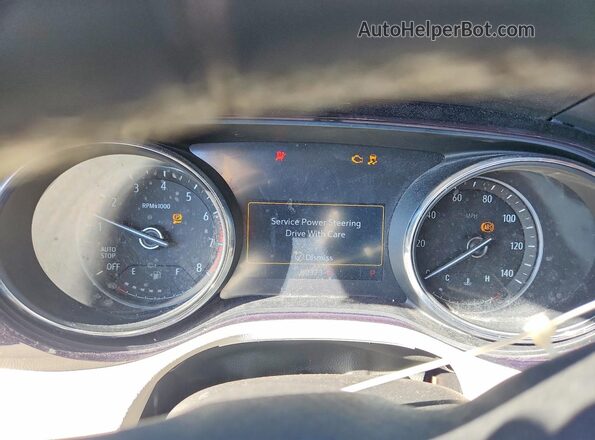 KL4MMDSL1MB126697 2021 BUICK ENCORE Синий Вид щитка приборов