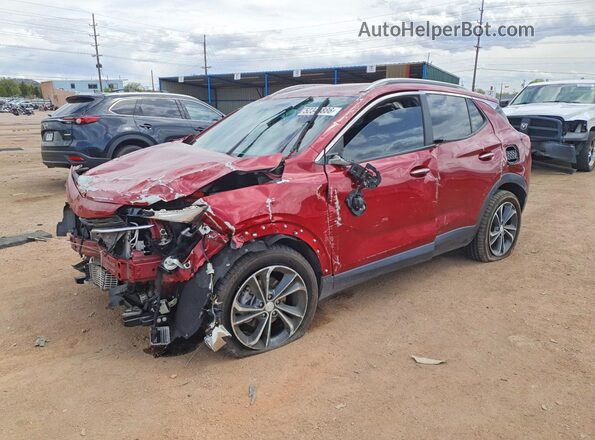KL4MMDSL6MB051348 2021 BUICK ENCORE Red Front left