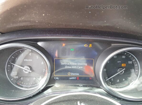 KL4MMDSL6MB051348 2021 BUICK ENCORE Red Instrument cluster view