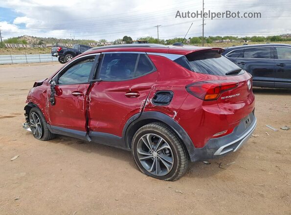 KL4MMDSL6MB051348 2021 BUICK ENCORE Red Rear left