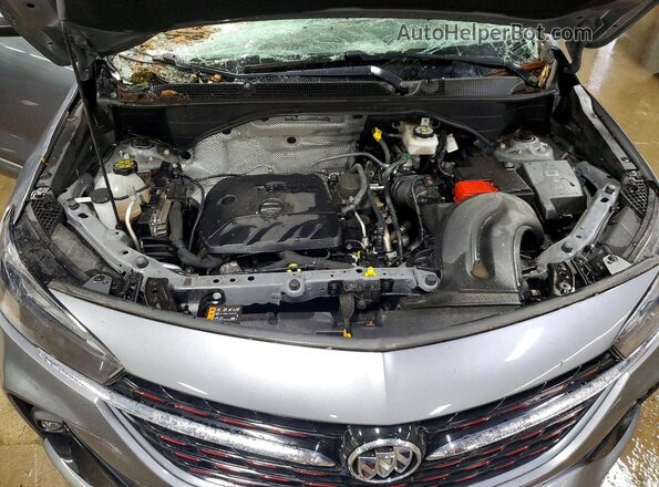 KL4MMDSL6NB037094 2022 BUICK ENCORE Серый Вид задней части салона