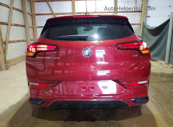 KL4MMDSL6PB097458 2023 BUICK ENCORE Темно-бордовый Вид сзади