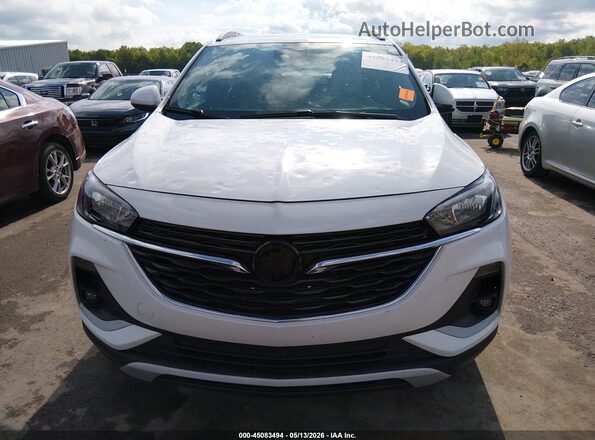 KL4MMDSL8NB044435 2022 BUICK ENCORE Белый Вид щитка приборов