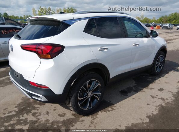 KL4MMDSL8NB044435 2022 BUICK ENCORE Белый Задняя правая четверть