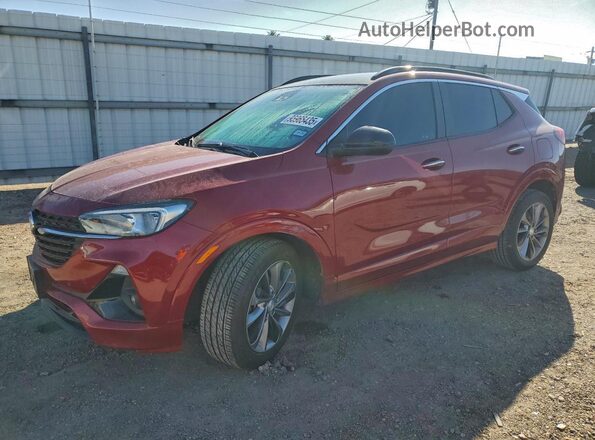 KL4MMDSLXLB115843 2020 BUICK ENCORE Maroon Vista tres cuartos delantera izquierda
