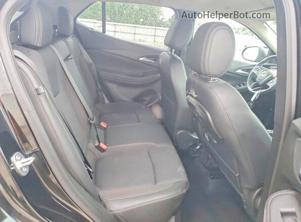 KL4MMDSLXMB076415 2021 BUICK ENCORE Black Widok wnętrza z tyłu