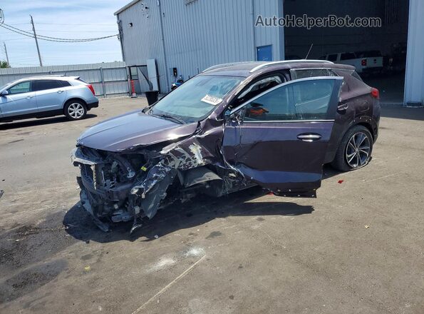 KL4MMDSLXMB141022 2021 BUICK ENCORE Фиолетовый Передняя левая четверть