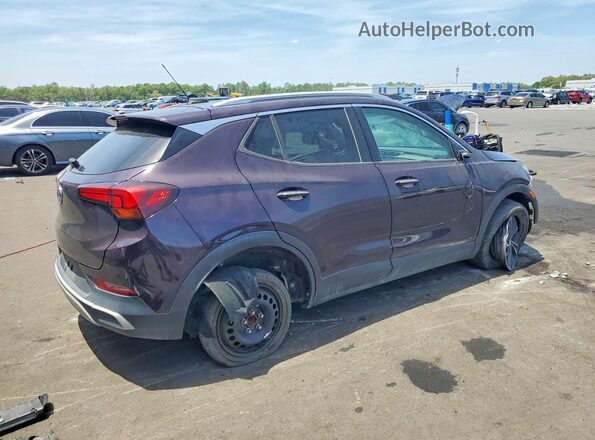 KL4MMDSLXMB141022 2021 BUICK ENCORE Фиолетовый Задняя правая четверть