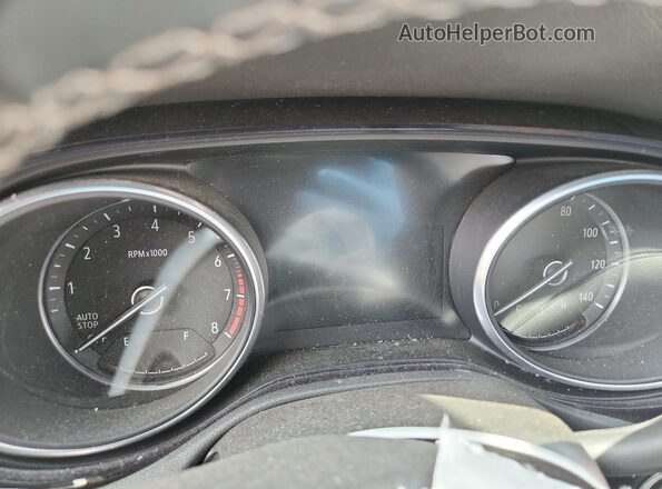 KL4MMDSLXNB090171 2022 BUICK ENCORE Gray ხელსაწყოთა პანელის ხედი