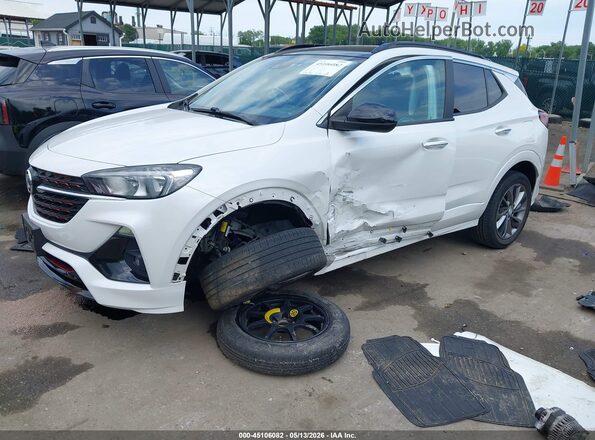 KL4MMESL1MB082951 2021 BUICK ENCORE White Przód lewy