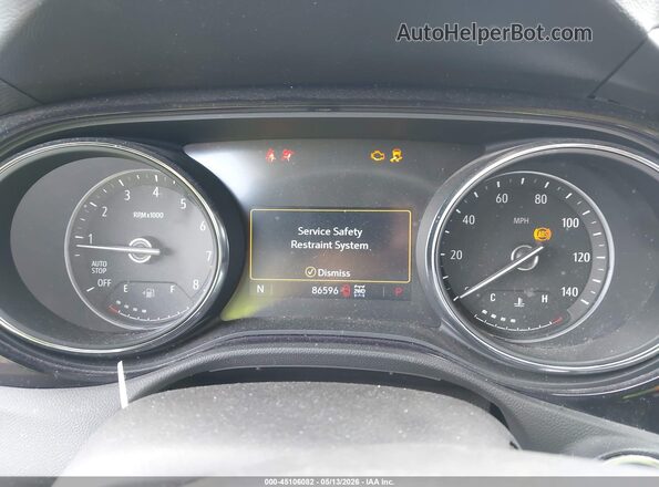 KL4MMESL1MB082951 2021 BUICK ENCORE White Widok tylnych siedzeń