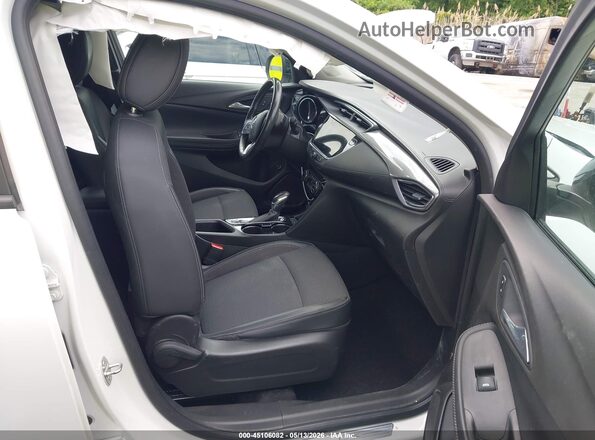 KL4MMESL1MB082951 2021 BUICK ENCORE White Widok wnętrza z przodu