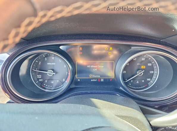 KL4MMESL3LB090774 2020 BUICK ENCORE Gray ხელსაწყოთა პანელის ხედი