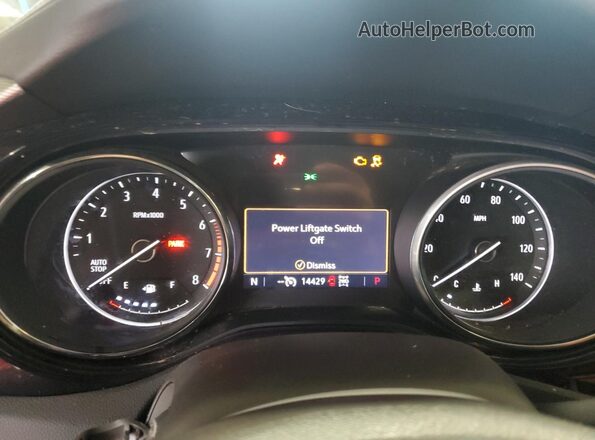 KL4MMESL3NB116213 2022 BUICK ENCORE Черный Вид щитка приборов