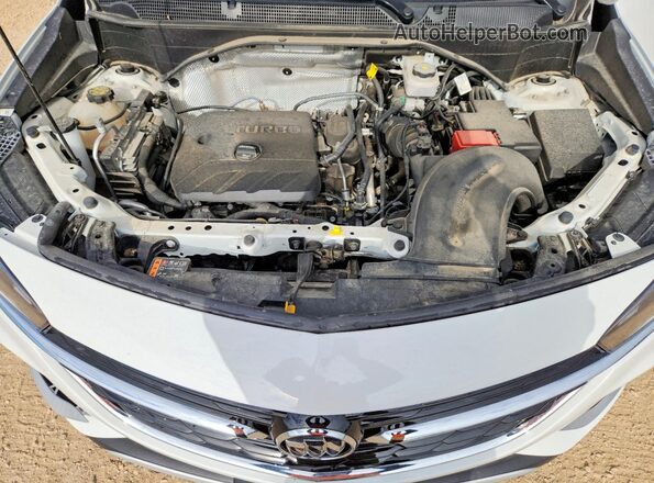 KL4MMESL5MB162267 2021 BUICK ENCORE White Widok wnętrza z tyłu