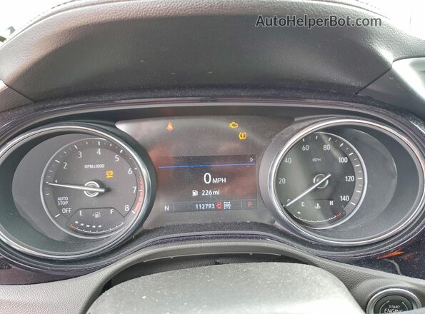 KL4MMESL6LB083348 2020 BUICK ENCORE Серый Вид щитка приборов