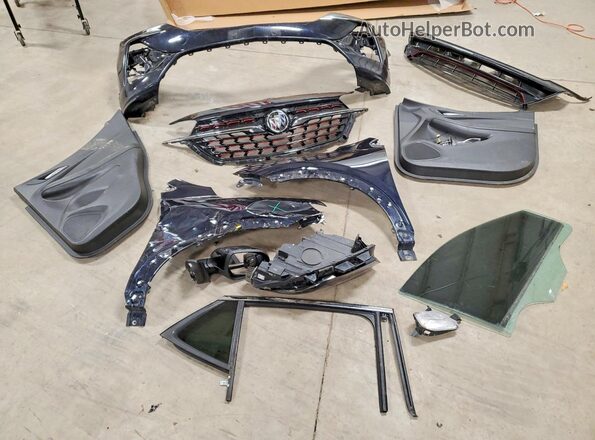 KL4MMESL6LB130944 2020 BUICK ENCORE Черный Вид наклейки с VIN-кодом
