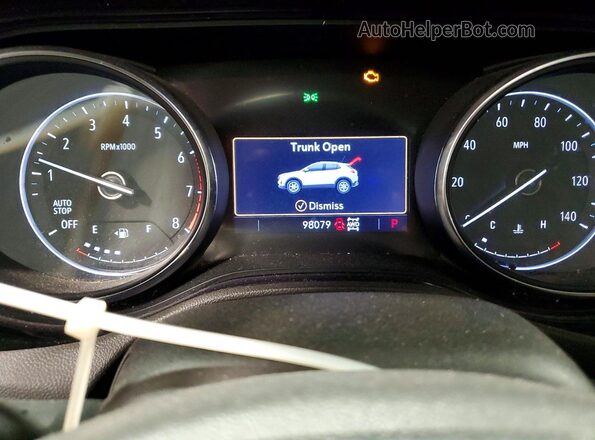 KL4MMESL6LB130944 2020 BUICK ENCORE Черный Вид щитка приборов