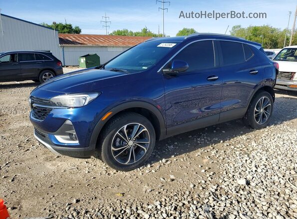 KL4MMESL7PB096907 2023 BUICK ENCORE Blue Передня ліва чверть