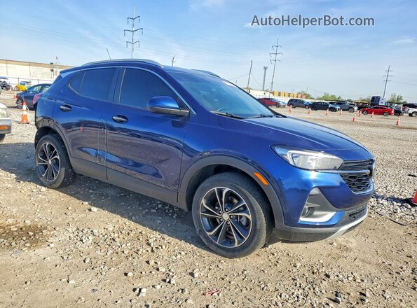 KL4MMESL7PB096907 2023 BUICK ENCORE Blue Передня права чверть