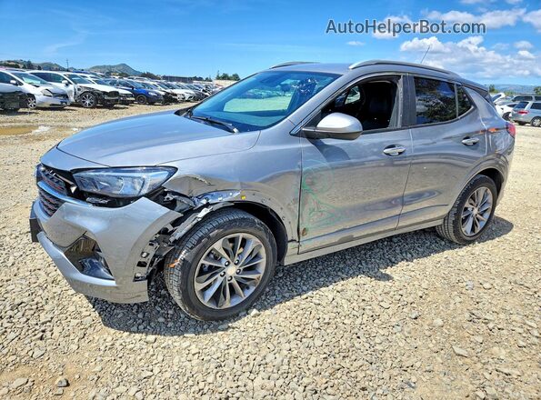 KL4MMESLXPB128720 2023 BUICK ENCORE Серый Передняя левая четверть