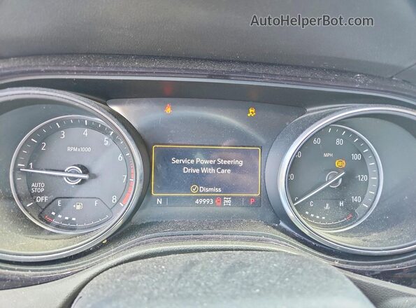 KL4MMESLXPB128720 2023 BUICK ENCORE Серый Вид щитка приборов