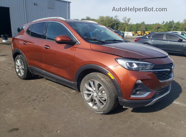 KL4MMFSL3MB076378 2021 BUICK ENCORE Brown Przód prawy