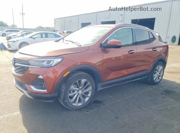 KL4MMFSL3MB076378 2021 BUICK ENCORE Brown Przód lewy