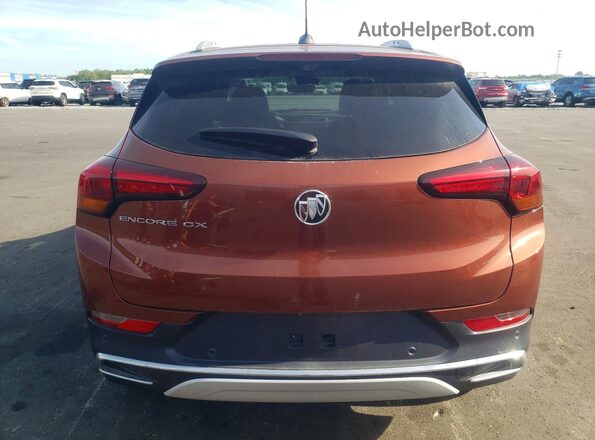 KL4MMFSL3MB076378 2021 BUICK ENCORE Brown Widok z tyłu