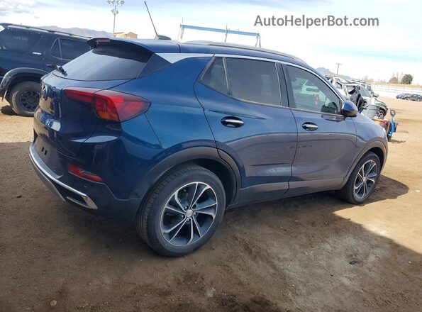KL4MMFSL4MB106388 2021 BUICK ENCORE Blue Rear right