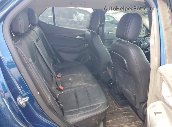 KL4MMFSL4MB106388 2021 BUICK ENCORE Blue Rear seats view