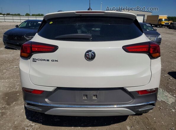KL4MMGSL9LB106259 2020 BUICK ENCORE White Вид ззаду