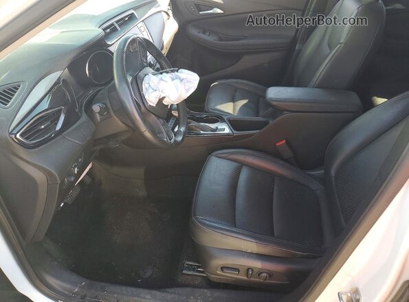 KL4MMGSL9LB106259 2020 BUICK ENCORE White Вид салону спереду