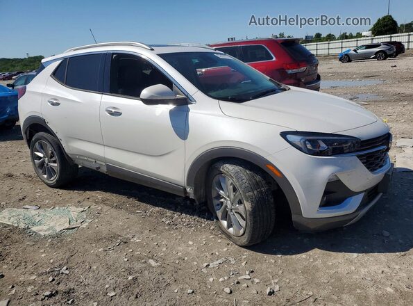 KL4MMGSL9LB106259 2020 BUICK ENCORE White Передня права чверть
