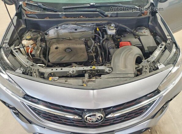 KL4MMGSLXMB109950 2021 BUICK ENCORE Серый Вид подкапотного пространства