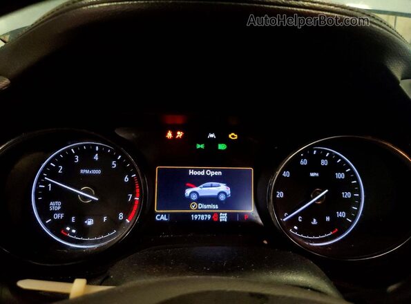 KL4MMGSLXMB109950 2021 BUICK ENCORE Серый Вид щитка приборов