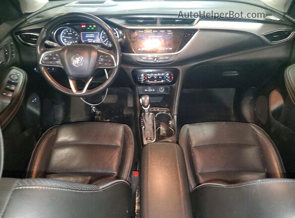 KL4MMGSLXMB109950 2021 BUICK ENCORE Серый Вид панели приборов