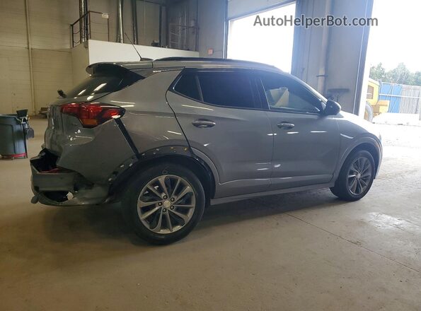 KL4MMGSLXMB109950 2021 BUICK ENCORE Серый Задняя правая четверть