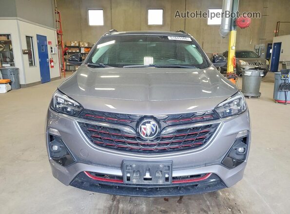 KL4MMGSLXMB109950 2021 BUICK ENCORE Серый Вид спереди