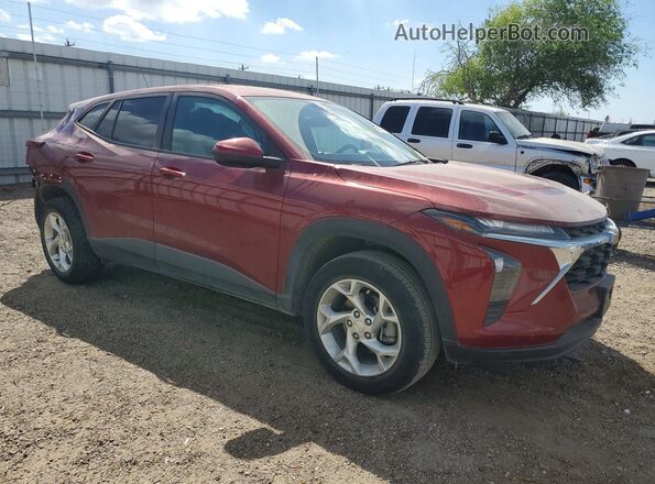 KL77LFE20RC028196 2024 CHEVROLET TRAX Maroon Delantero derecho
