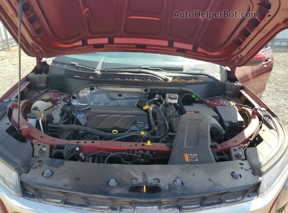 KL77LFE20RC028196 2024 CHEVROLET TRAX Maroon Vista interior trasera