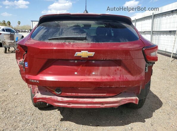 KL77LFE20RC028196 2024 CHEVROLET TRAX Maroon Vista trasera