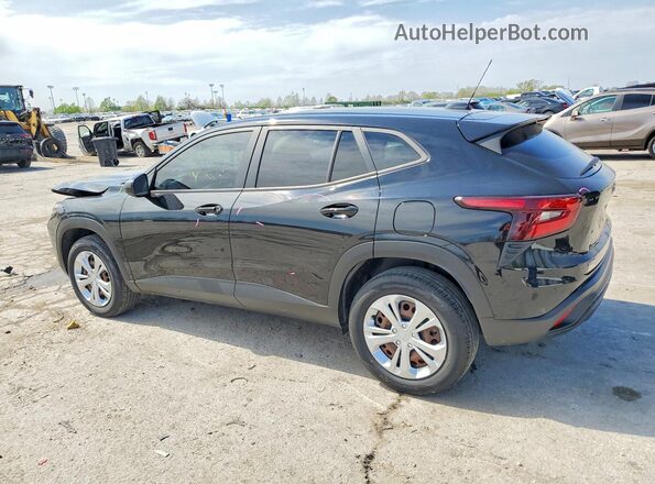 KL77LFE20RC100420 2024 CHEVROLET TRAX Черный Задняя левая четверть