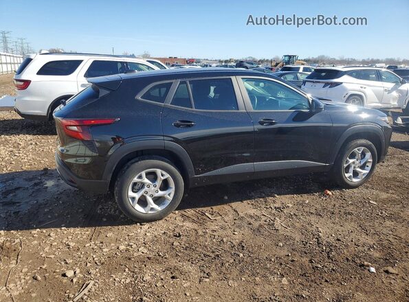 KL77LFE21RC116707 2024 CHEVROLET TRAX Черный Задняя правая четверть